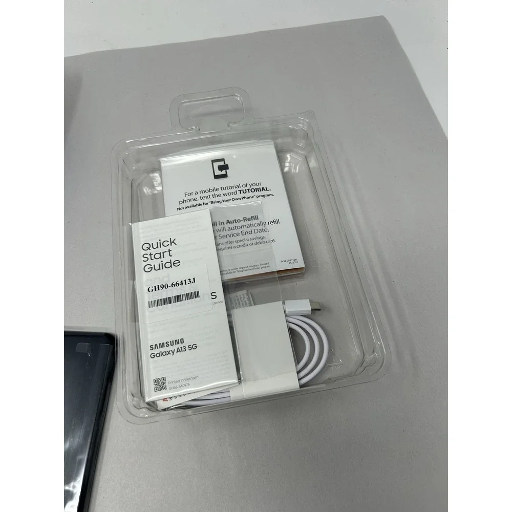 Tracfone Samsung Galaxy A13 5G SM-S136DL 4GB/64GB Black 6.5''